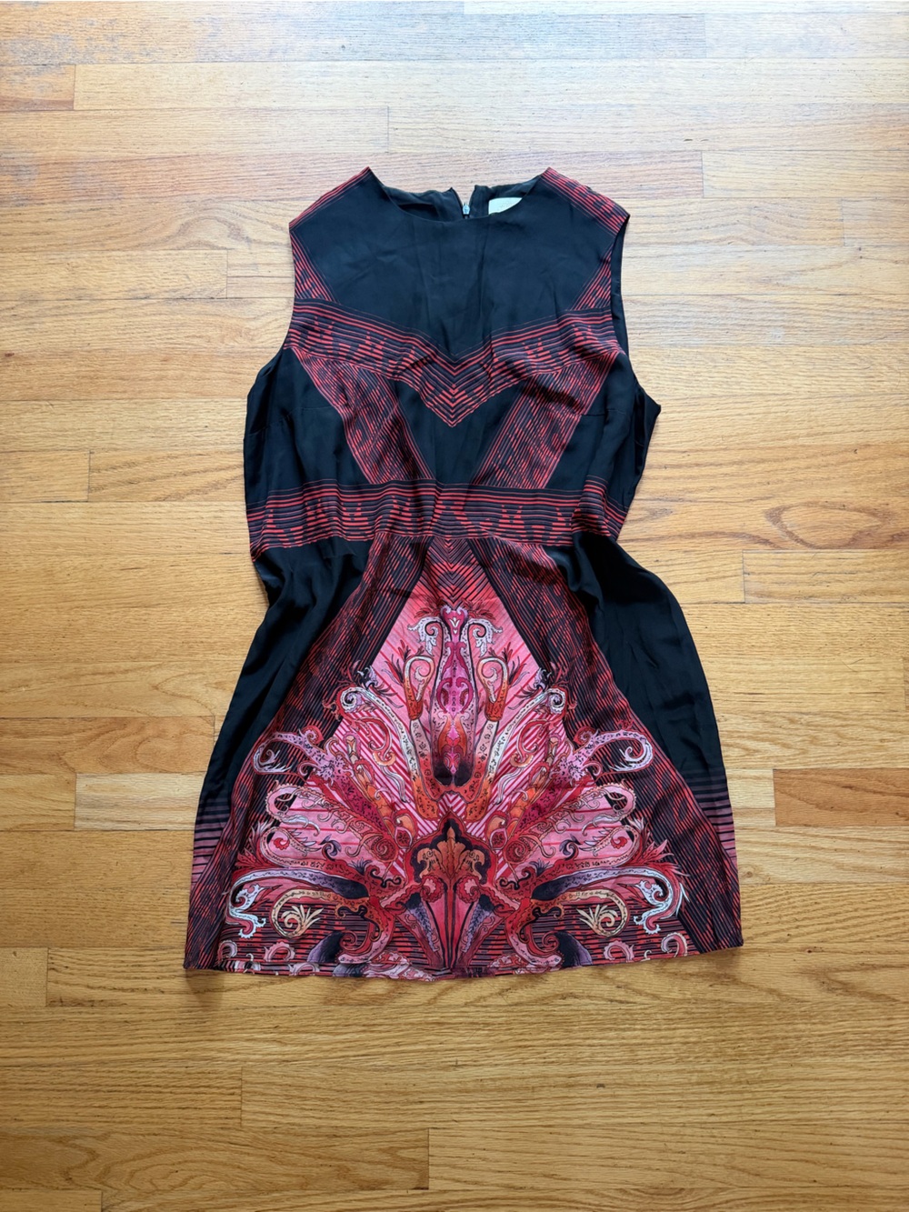 Vintage gotexx 100% silk dress